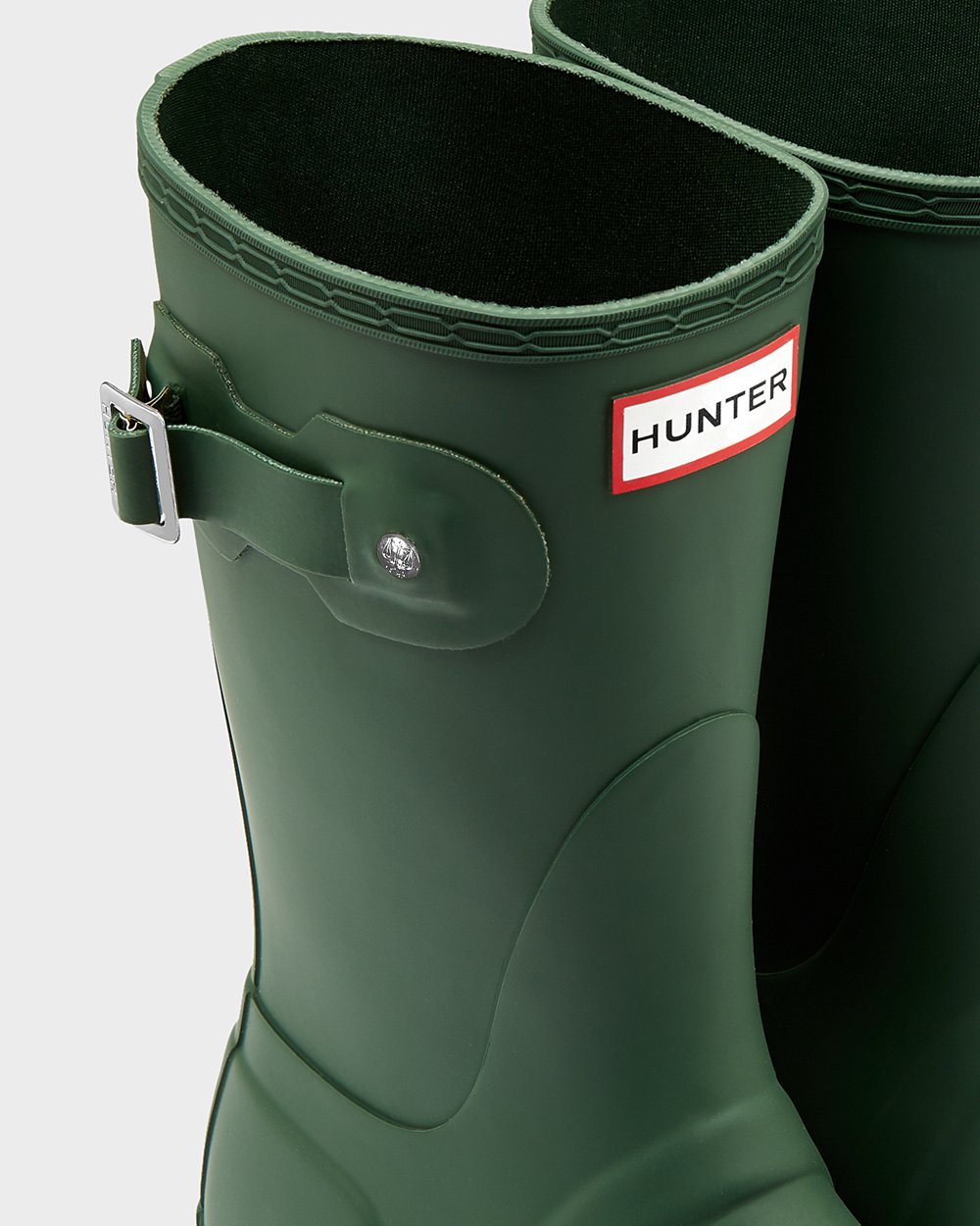 Women Hunter Original | Short Rain Boots Green | NZ-25408-ONZL